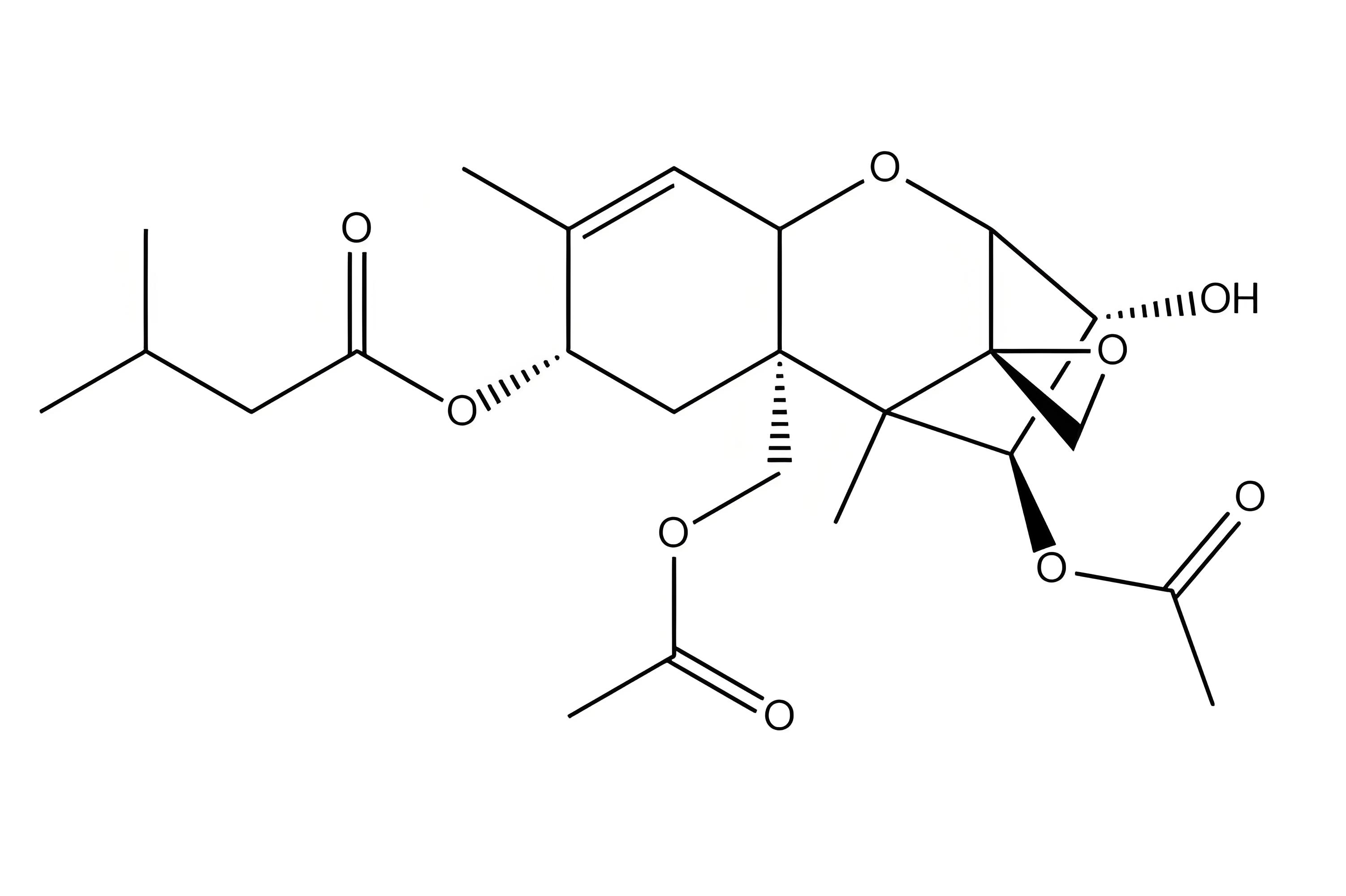 Molecular Formula of T-2 Toxin: C₂₄H₃₄O₉